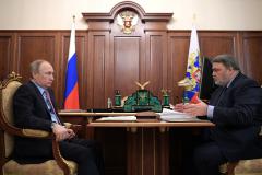 Президент Владимир Путин встретился с главой ФАС Игорем Артемьевым